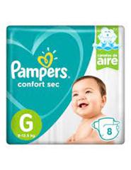PAMPERS CONFORT*8UN