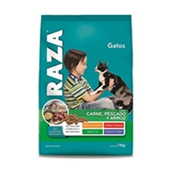 RAZA GATOS CARN*1KG