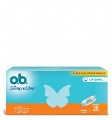 O.B. TAMPONES *16UN