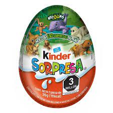 HUEVO KINDER S*20GR